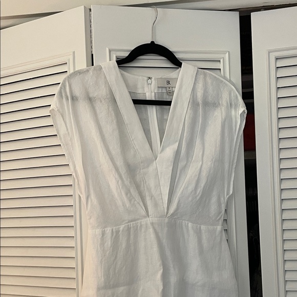 Banana Republic One Shoulder White Dress - Picture 4 of 5